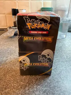 Pokemon TCG Mega Evolution Half Booster Box (18 Packs) Sealed - Image 1