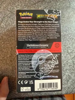 Pokemon TCG Mega Evolution Half Booster Box (18 Packs) Sealed - Image 2