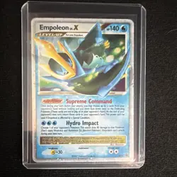 Pokemon Empoleon LV.X Diamond & Pearl DP11 Rare Holo Level Up HP 140 2007 EN - Image 1