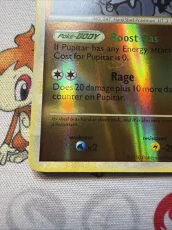 Pokemon TCG HGSS Unleashed Pupitar Uncommon Reverse Holo 38/95 - Image 3