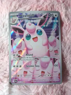 Pokemon TCG Wigglytuff 105/094 Phantasmal Flames - Illustration Rare Full Art - Image 1