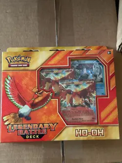 Pokemon: LEGENDARY BATTLE DECK HO-OH EX SEALED BOX - Image 1