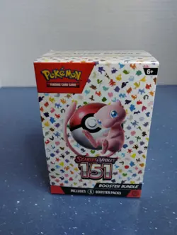 Pokemon TCG 151 Scarlet & Violet Booster Bundle 6 Packs New Factory Sealed - Image 1