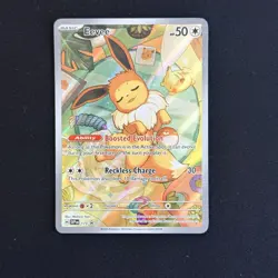 Eevee 173 Black Star Promo Pokemon Scarlet and Violet Holo - Image 1