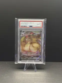 Eevee VMAX Pokemon Simplified Chinese Gem Pack 2 CBB2 #01 14/15 PSA 10 Gem Mint! - Image 1