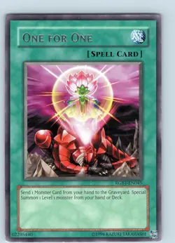 Yu-Gi-Oh TCG One For One RGBT-EN045 Unlimited Regular Rare Card LP-NM - Image 1