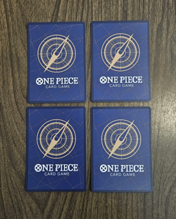 4x Thunder Bagua OP01-119 One Piece Romance Dawn Foil Playset Set of 4x - Image 3