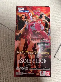 PSL ONE PIECE Card Game Extra Booster Heroines Edition EB-03 BANDAI Box JAPAN - Image 1