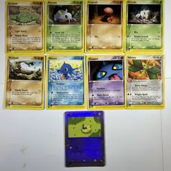 Pokemon 9 Card Vintage EX Dragon Lot from pack. 2003 Pokemon, Mareep Rev Holo - Image 1