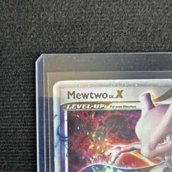 Pokemon Mewtwo LV.X DP28 Promo Holo Level Up Psychic HP 120 2008 EN Card - Image 3