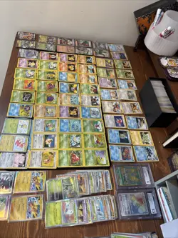 Pokemon Card Lot. CGC. Vintage. Holo. Jungle. Fossil. Pikachu. Black Star Promo - Image 1