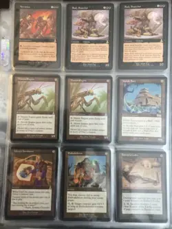 Urza's Saga and Urzs’s Legacy Lot! This binder contains 254 Cards! Vintage - Image 1