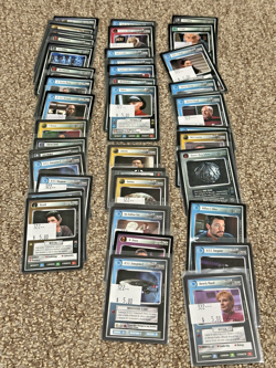 Huge Lot 150+ Star Trek CCG Cards with Duplicates - Various Series - Image 1
