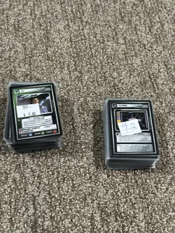 Huge Lot 150+ Star Trek CCG Cards with Duplicates - Various Series - Image 5