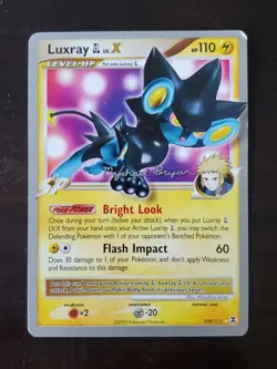 Luxray GL LV.X 2010 World Championships 109/111 MP Pokemon Card Play! - Image 1