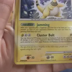 Ampharos 1/132 Non-Holo Rare D&P Secret Wonders Pokemon Card Mp - Image 5