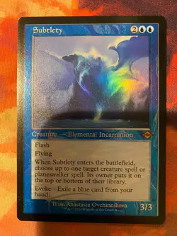 MTG Modern Horizons 3 Subtlety Retro Frame Foil - Image 1