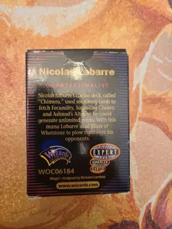 Nicolas Labarre 2000 Brussels World Championship Deck - Complete - MTG Magic - Image 4