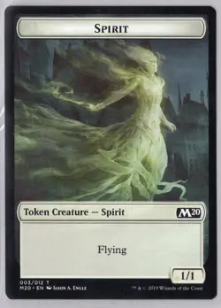 1x Spirit Token - Core Set 2020 - Near Mint - Image 1