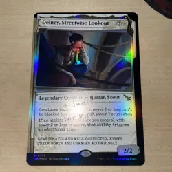 Delney Streetwise Lookout Showcase Invisible Ink Murders at Karlov Manor Foil NM - Image 1