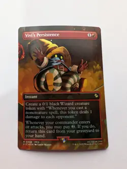 Vivi's Persistence - UB Final Fantasy FIC - Borderless Foil - (0458) - NM - Image 1