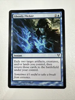 Ghostly Flicker - Avacyn Restored #57 VLP MTG - Image 1
