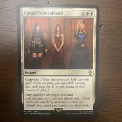 MTG Commander: FINAL FANTASY [FIC] : Clever Concealment R NM Free Shipping - Image 1