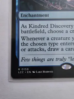 Kindred Discovery - Lost Caverns of Ixalan Commander (LCC 159) - NM - MTG - Image 4