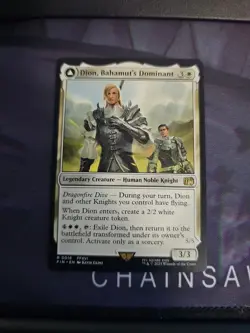 Dion, Bahamut's Dominant 0016 Rare Final Fantasy Magic: The Gathering - Image 1