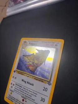 Pokemon Pidgeot 8/64 Jungle 1st Edition Holo Rare 80HP English TCG - Image 3