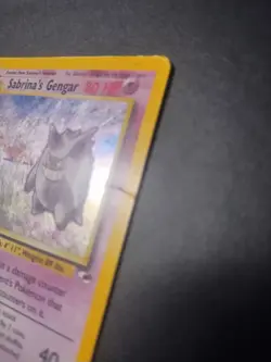 Pokemon TCG Sabrina's Gengar Gym Challenge Holo Rare Heavily Played/DMG - Image 4