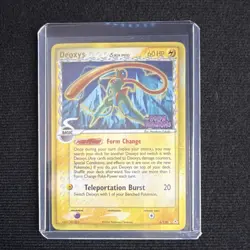 Pokemon Deoxys EX Holon Phantoms 6/110 Delta Species Rare Lightning HP 60 EN - Image 1
