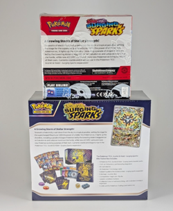 Pokemon Surging Sparks BOOSTER BOX + ELITE TRAINER BOX - Factory Sealed - Image 4