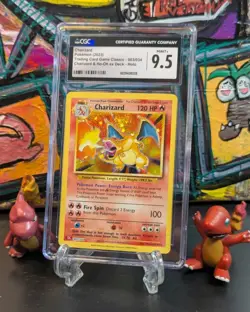 2023 POKEMON 🔥 CLC-CLASSIC HO-OH EX DECK #003 CHARIZARD 🔥 CGC 9.5 MINT ✨ - Image 1