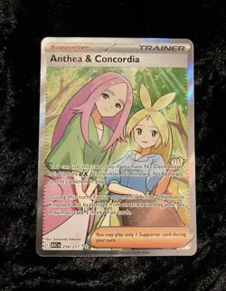 Anthea and Concordia 254/217 Ascended Heroes Pokemon TCG Full Art Trainer NM/M - Image 1