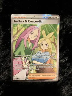 Anthea and Concordia 254/217 Ascended Heroes Pokemon TCG Full Art Trainer NM/M - Image 2