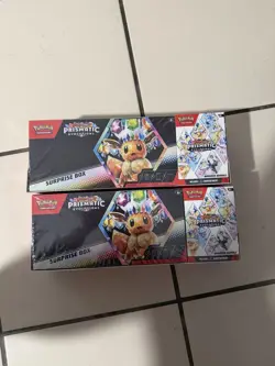 Pokemon Prismatic Evolutions Surprise Box/Booster Sam's Club Bundle (Lot Of 2) - Image 1
