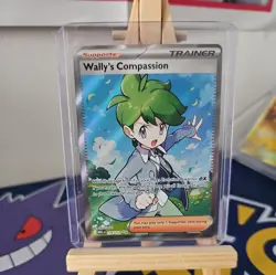 POKEMON - WALLY'S COMPASSION 176/132 ULTRA RARE FULL ART MEGA EVOLUTION - NEW - Image 1