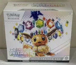 Pokemon TCG Prismatic Evolutions Elite Trainer Box ETB - FACTORY SEALED - Image 1