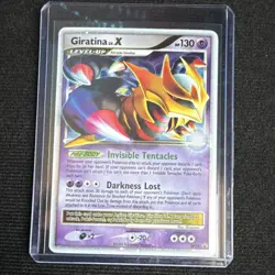 Pokemon Giratina LV.X DP38 Promo Holo Black Star Level Up Dragon HP 130 2009 EN - Image 1