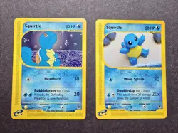 Pokemon TCG Expedition Base Set Squirtle's 131,132/165 NM - Image 1