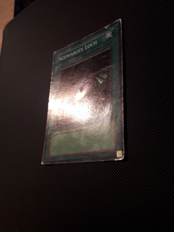 Yu-Gi-Oh! Schwarzes Loch, LOB-G041, Super Rare, 1. Auflage, Heavy Played - Image 3