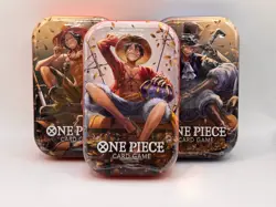One Piece Tin Pack Set Vol.2 (TS-02, OP13) x3 Factory Sealed READY TO SHIP NOW - Image 1