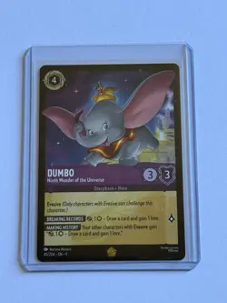 Dumbo Ninth Wonder 45 Disney Lorcana Fabled 2025 Near Mint Legendary Non Holo - Image 1