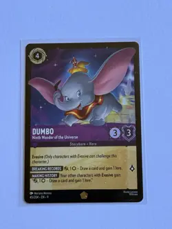 Dumbo Ninth Wonder 45 Disney Lorcana Fabled 2025 Near Mint Legendary Non Holo - Image 3