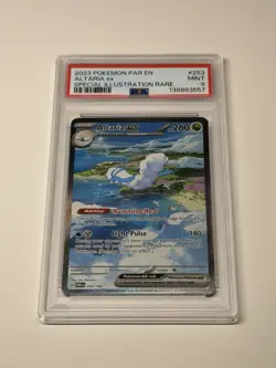 Pokemon Card TCG Altaria ex Special Illustration Rare Paradox Rift 253/182 PSA 9 - Image 1