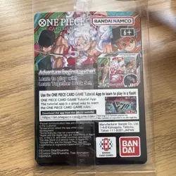 One Piece Monkey.D.Luffy US Voyage Promo College Basketball Card P-055 - Image 2