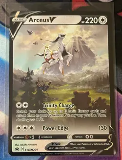 Arceus V SWSH204 SWSH: Sword & Shield Promo Cards Holo - Image 1