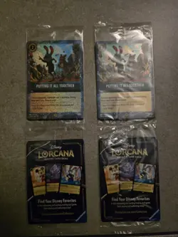 600x Disney Lorcana Sealed “Putting It All Together” Zootropolis 2 Promo Card - Image 1