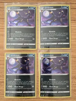 Umbreon SWSH129 Pokemon TCG Sword & Shield Promo Cards Holo - Image 1